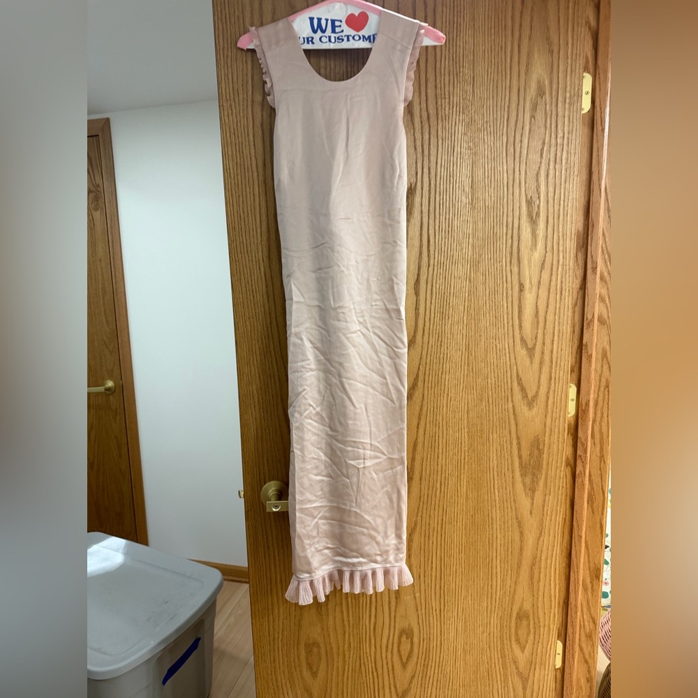 Elizabeth and James Pink Midi Dress